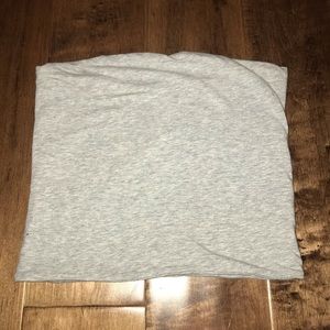 Jenny tube top Light grey Brandy Melville tube top